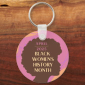 黒人女性の歴史月間 キーホルダー (正面)