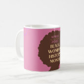 黒人女性の歴史月間 コーヒーマグカップ (正面左)