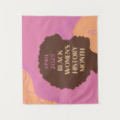 黒人女性の歴史月間 タペストリー (正面)