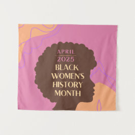 黒人女性の歴史月間 タペストリー