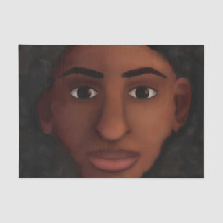 黒人女性の監視 薄葉紙