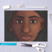 黒人女性の監視 薄葉紙 (クラフト)