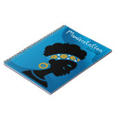 黒人女性の顕示雑誌 ノートブック (左側)