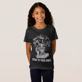 黒人女性はあなたのルーツに固執する黒人歴史モン Tシャツ (正面フル)