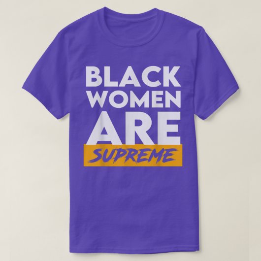 黒人女性はジャクソン第一主席 Tシャツ (デザイン正面)