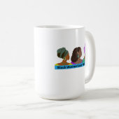 黒人女性はラブマグでリードする コーヒーマグカップ (正面右)