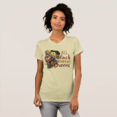 黒人女性は皆女王だ Tシャツ (正面フル)