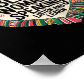 黒人女性は話人の聞学ともの ポスター (角)