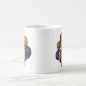 黒人女性を祝うマグカップ コーヒーマグカップ (中央)