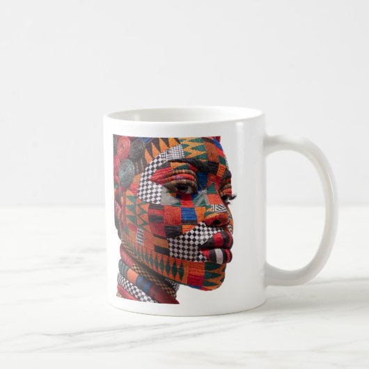黒人女性を称えるコーヒーマグ コーヒーマグカップ (右)