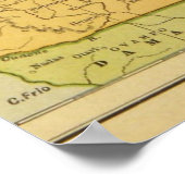 黒人女性アフリカ諺引用文知恵アート ポスター (角)