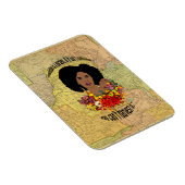 黒人女性アフリカ諺引用文知恵アート マグネット (右側)