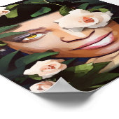 黒人女性アートポスター ポスター (角)