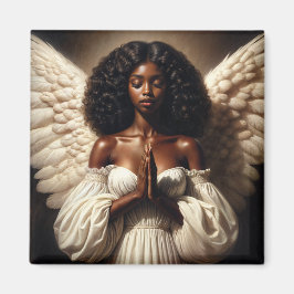 黒人女性エンジェル祈ズ・マグネット マグネット