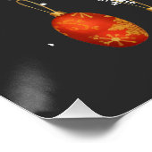 黒人女性クリスマスメラニンシアスタシスタクリスマスシスタ ポスター (コーナー)