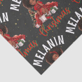 黒人女性クリスマスメラニンシアスタシスタクリスマスシスタ 薄葉紙 (詳細)