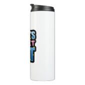 黒人女性クリスマス酒のサイスタに火をつけよう タンブラー (回転右)