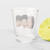 黒人女性シスター・フレンズ ショットグラス (裏面)