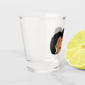 黒人女性シスター・フレンズ ショットグラス (左)