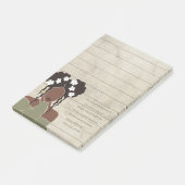 黒人女性ポートレートクリスチャン聖なる書物、 経典ライン ポストイット (アングル)