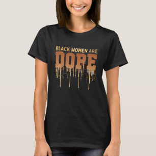 黒人女性メラニンブラック歴史月間プライド1 Tシャツ