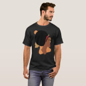 黒人女性メラニン国際的ガール女性デイG Tシャツ (正面フル)