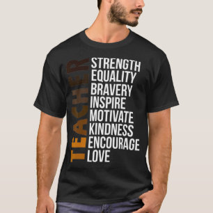黒人女性先生アフロレトロ黒歴史月間 Tシャツ