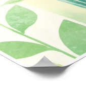 黒人女性前向き確認ポスター ポスター (角)