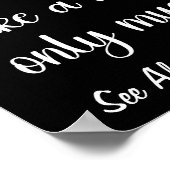 黒人女性医おもしろい者の定義 ポスター (角)