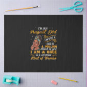 黒人女性威厳がある誕生日ギフトイムレオ女王 薄葉紙 (クラフト)