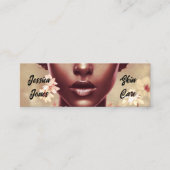 黒人女性気にの接顔を美しくする スキニー名刺 (正面)