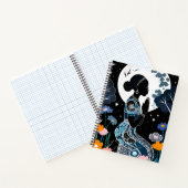 黒人女性祈りの言葉スパイラルノート ノートブック (内部)