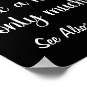 黒人女性科学者おもしろい定義の科学者 ポスター (角)