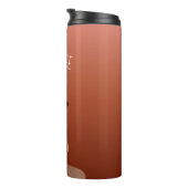 黒人女性金ゴールドシェード&ハイバン、銅茶色 タンブラー (回転右)