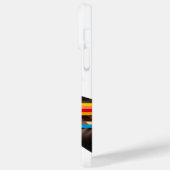 黒人女性顔カラーバーポートレート Case-Mate iPhoneケース (裏面 / 左)