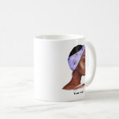 黒人女性 コーヒーマグカップ (正面右)