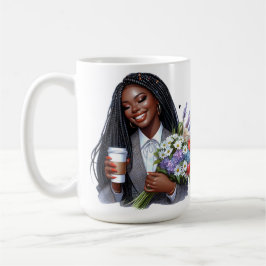 黒人女性 メラニン シスター アフリカ系アメリカ人女性 コーヒーマグカップ