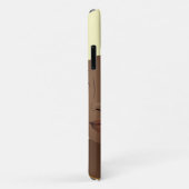 黒人女性，彼女のブロンド・アフロフラワー，モノグラム Case-Mate iPhoneケース (裏面/右)