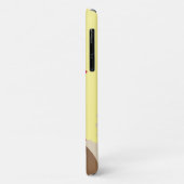 黒人女性，彼女のブロンド・アフロフラワー，モノグラム Case-Mate iPhoneケース (裏面/左)