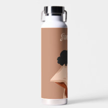 黒人女性，白ビキニ，ビーチ準備完了