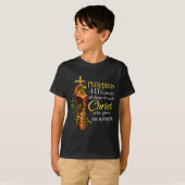 黒人女性 神 キリスト教 信仰 アフリカ メラニン クイーン Tシャツ (正面フル)