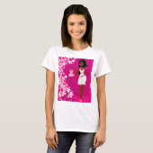 黒人女性 Tシャツ (正面フル)