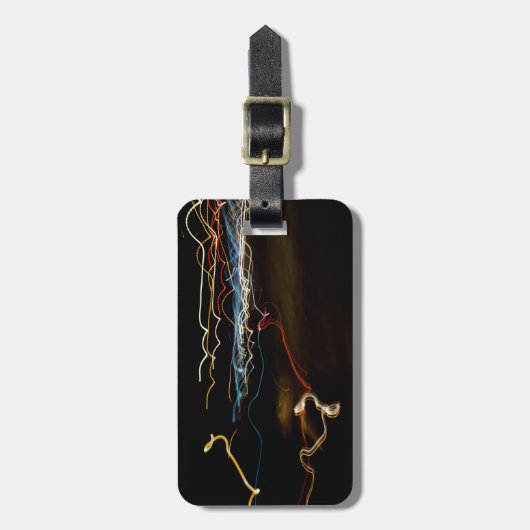 黒人射手 ラゲッジタグ (正面縦)