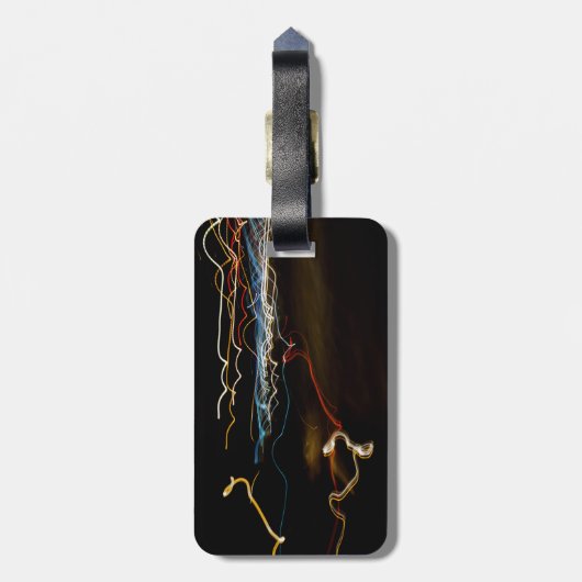 黒人射手 ラゲッジタグ (裏面縦)