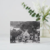 黒人小屋 ポストカード (スタンド正面)