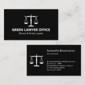 黒人弁護士法律事務所 名刺 (正面/裏面)