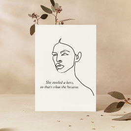 黒人彼女ミニマルはヒーローのインスピレーションの女の子になった シーズンカード