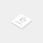 黒人彼女ミニマルはヒーローのインスピレーションの女の子になった ポストイット (アングル)