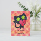 黒人恋愛猫 シーズンポストカード (スタンド正面)