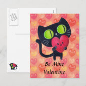 黒人恋愛猫 シーズンポストカード (正面/裏面)